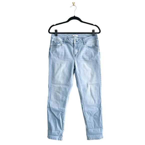 Kensie Womens Denim Jeans Skinny High Rise Light Blue Wash Size 10 - Picture 2 of 10